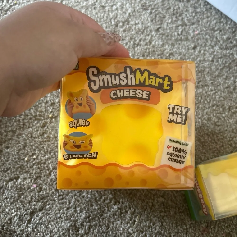 Cheese and Butter Squishy- Yellow